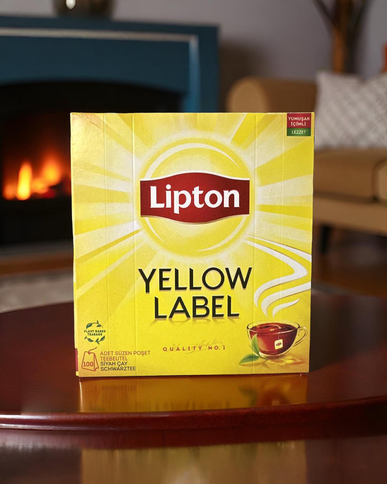 Lipton Yellow Label Schwarztee (Beutel).