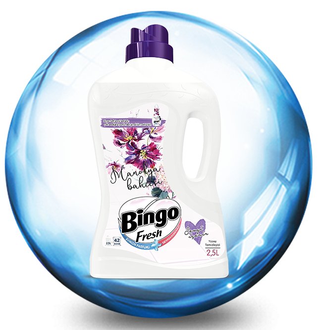 Bingo Fresh (Manolya Bahçesi) Yer Temizleyici 1000ml - onsbazaar.com