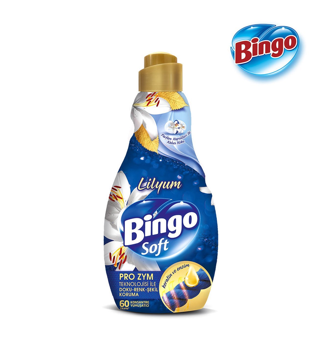 Bingo Soft (Zambak - Lilyum) Yumuşatıcı 1440ml - onsbazaar.com