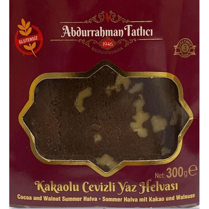 Cevizli Kakaolu Yaz Helvası (Abdurrahman Tatlıcı) 300gr - onsbazaar.com