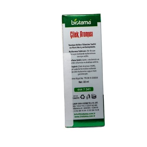 Çilek Yağı (Aroma) (Biotama) 20ml - onsbazaar.com