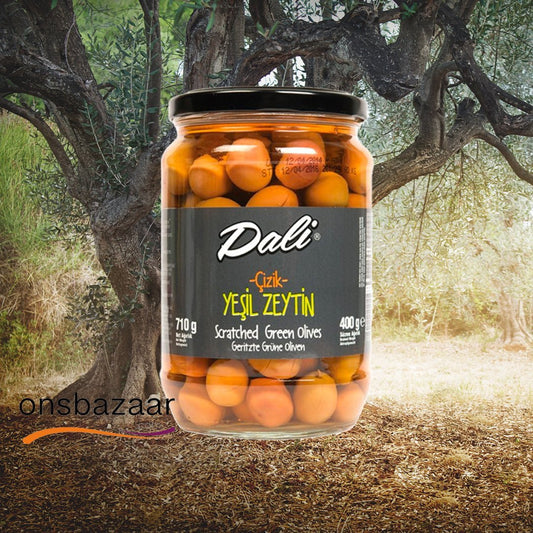 Dali Yeşil Çizik Zeytin 710gr (Brüt)- 3 Adet - onsbazaar.com 1080