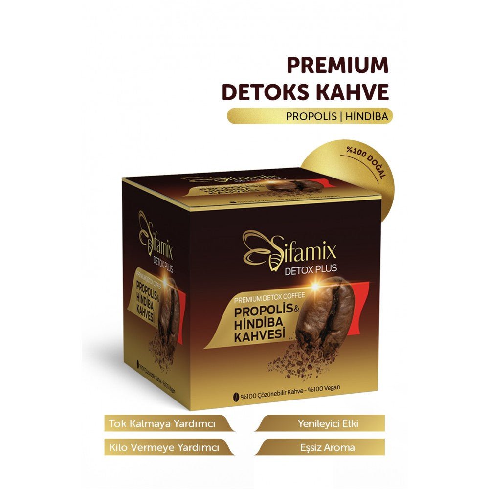 Detox Plus (Hindiba & Propolis) Kahvesi 100gr – Doğal ve Yenileyici Alternatif - onsbazaar.com