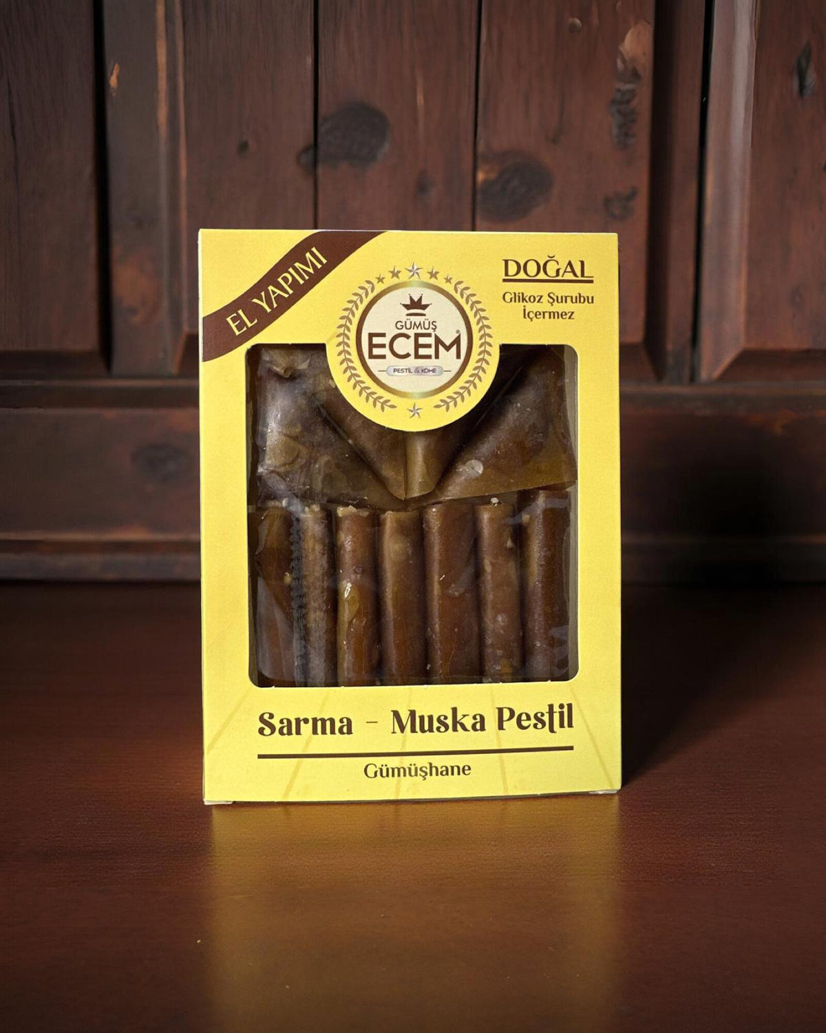 Doğal Gümüşhane Sarma & Muska Pestil (El Yapımı) (Ecem) 300 gr - onsbazaar.com