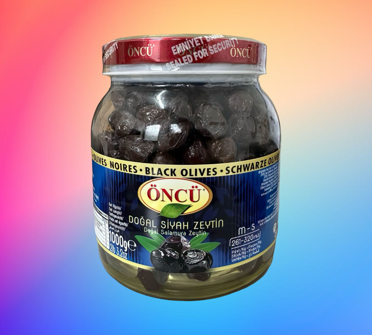 Doğal Siyah Zeytin (Öncü), Net 1000 gr - onsbazaar.com