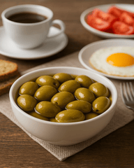 Doğal Yeşil Zeytin (Sızma Zeytinyağında, Doğal Fermantasyonlu)| 500 g - onsbazaar.com