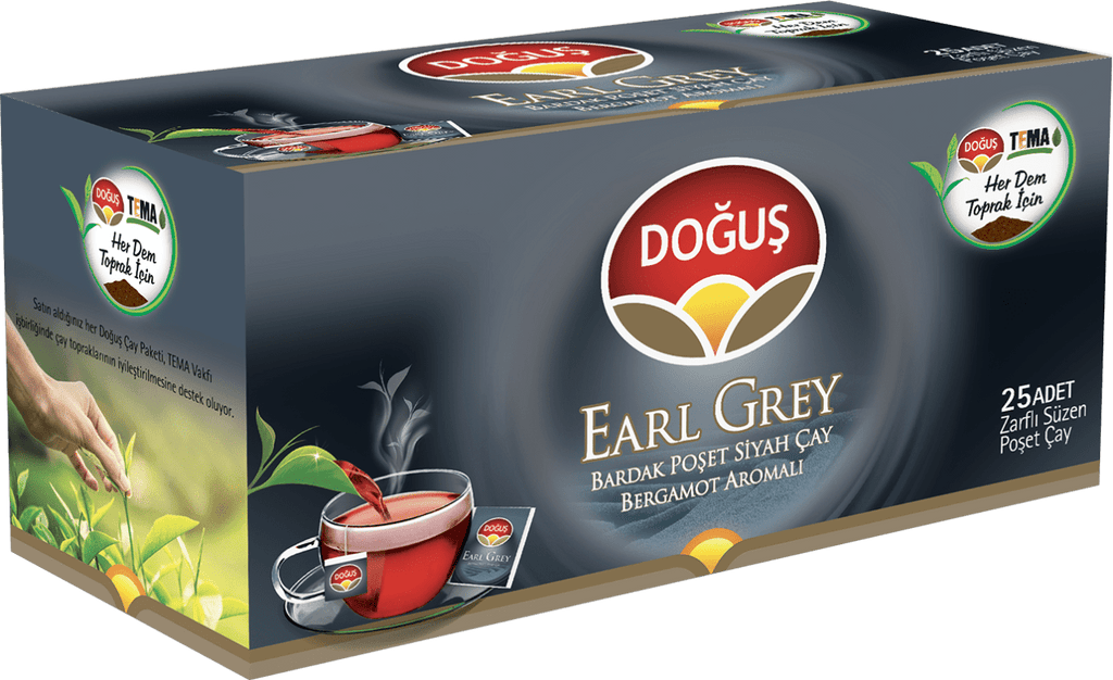 Early Grey (Bergamot Aromalı Siyah Çay) (Doğuş) 25 Poşet - onsbazaar.com