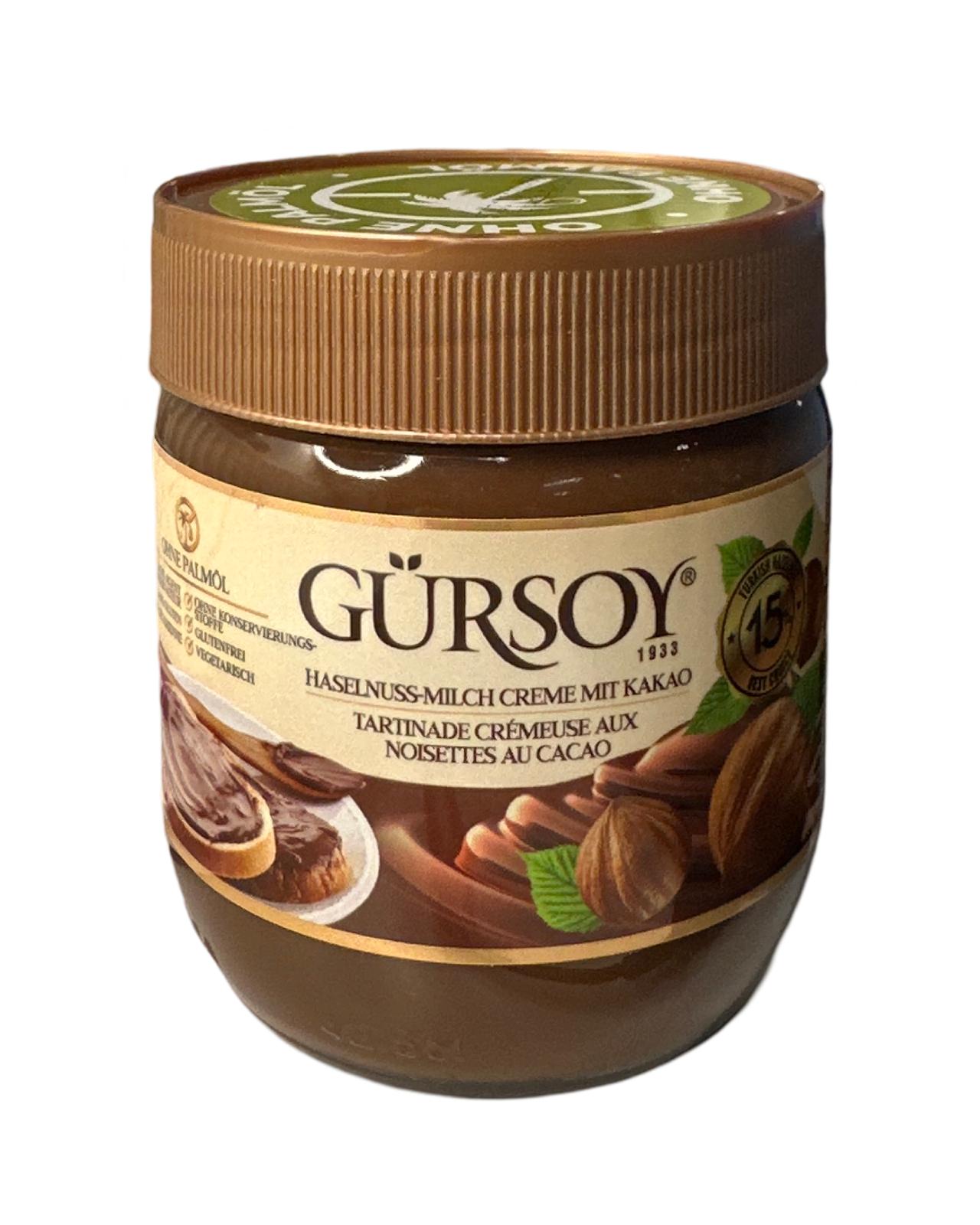 Gürsoy Kakaolu Fındık Kreması (%15 Fındık) 400g - onsbazaar.com