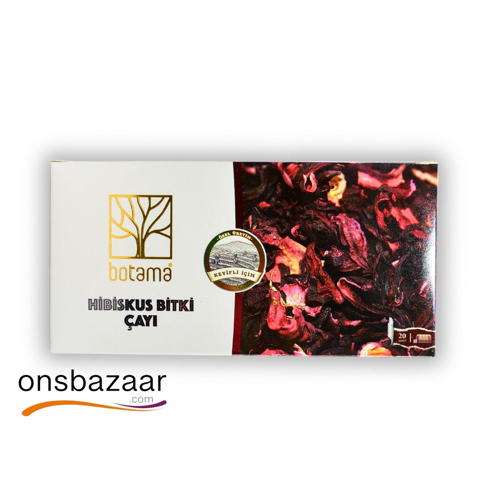 Hibiskus Bitki Çayı (Özel Üretim) (Biotama) -20 Poşet - 3 Adet - onsbazaar.com
