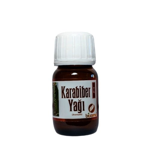 Karabiber Yağı (Soğuk Sıkım) (Biotama) 20ml - onsbazaar.com