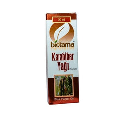 Karabiber Yağı (Soğuk Sıkım) (Biotama) 20ml - onsbazaar.com