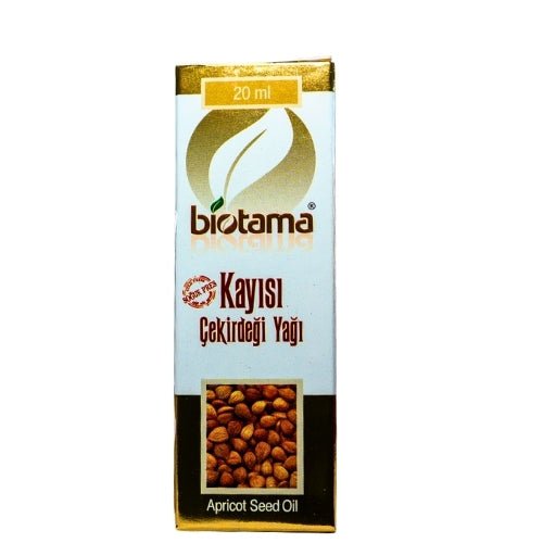 Kayısı Çekirdeği Yağı (Soğuk Sıkım) (Biotama) 20ml - onsbazaar.com