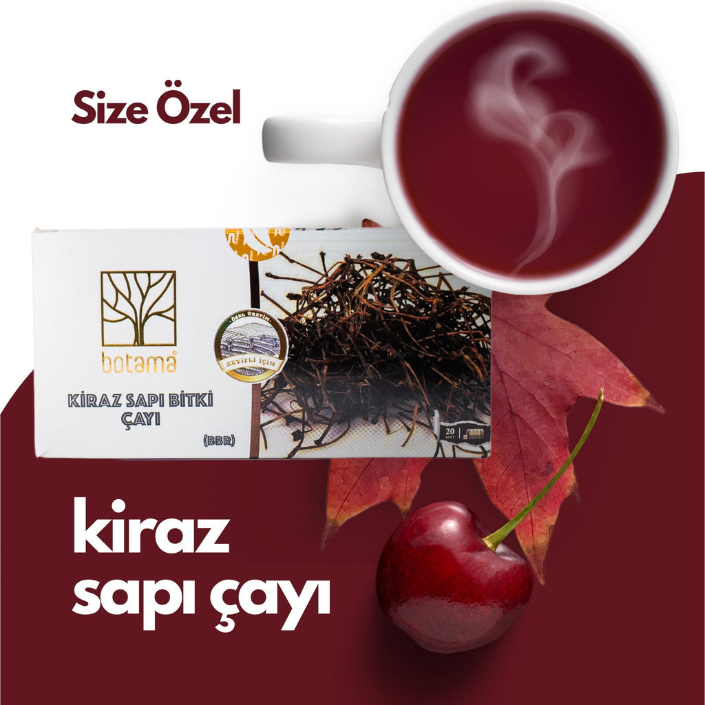 Kiraz Sapı Bitki Çayı (Özel Üretim) (Biotama) -20 Poşet - 3 Adet - onsbazaar.com