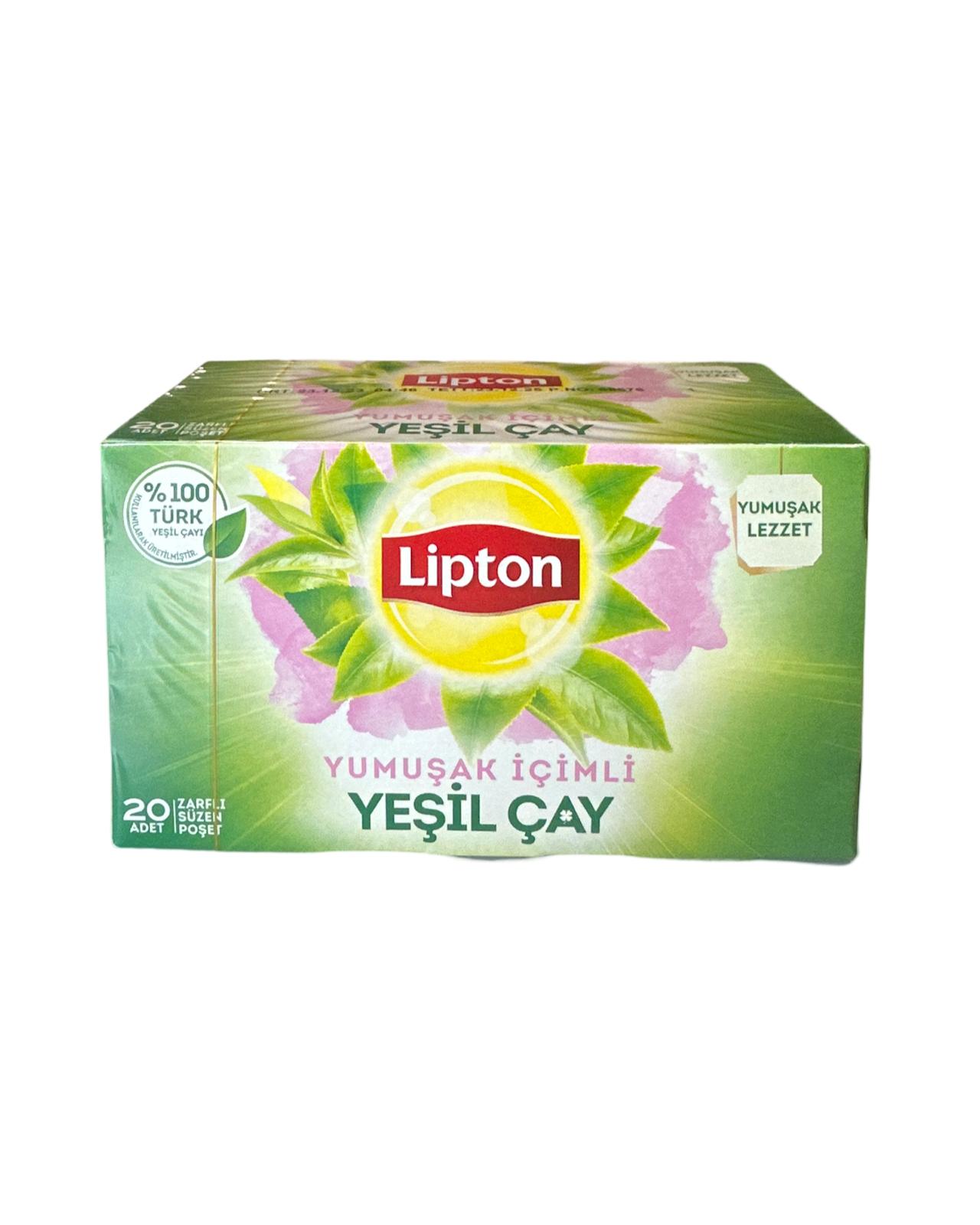 Lipton Yeşil Çay (Yumuşak İçimli) - (20 Bardak Poşet) - onsbazaar.com