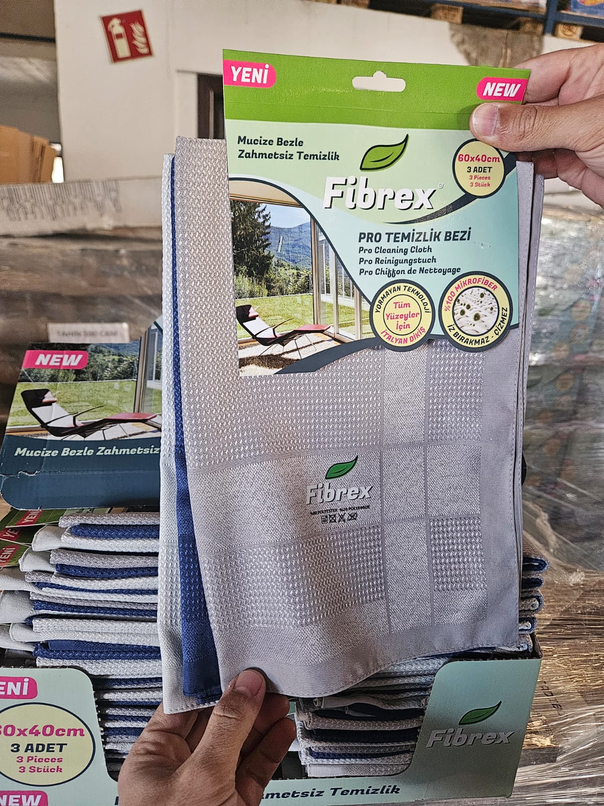 Pro Temizlik Bezi 60×40 cm – 3'lü Paket - onsbazaar.com