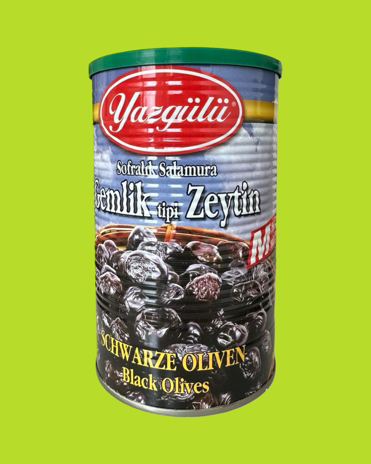 Siyah Zeytin (Gemlik Tipi, Sofralık Salamura) (Yazgülü), Net 1200 gr - onsbazaar.com