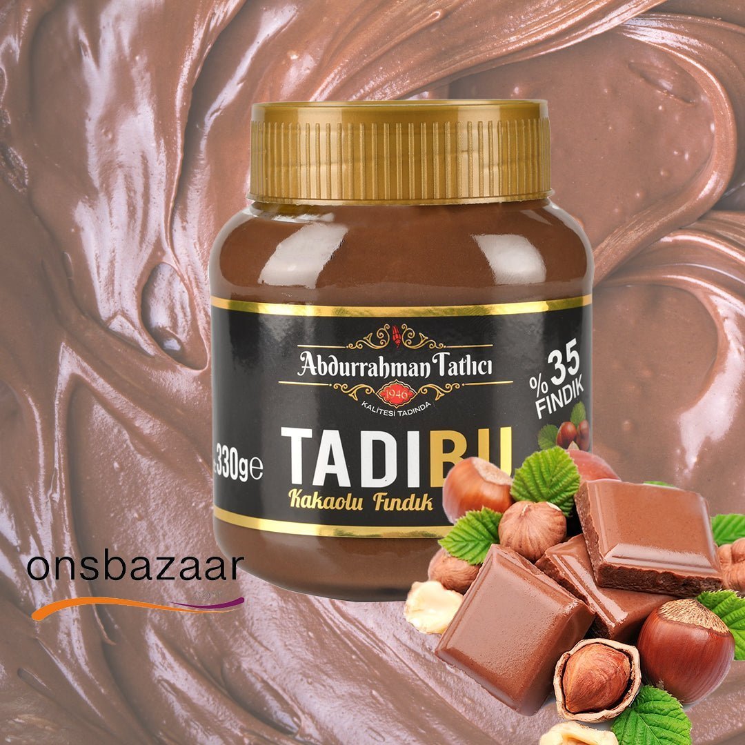 Tadıbu Kakaolu Fındık Ezmesi 330 gr - onsbazaar.com