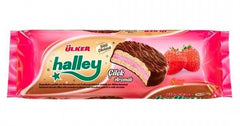 Ülker Halley Sütlü Çikolatalı Çilekli 240gr - onsbazaar.com