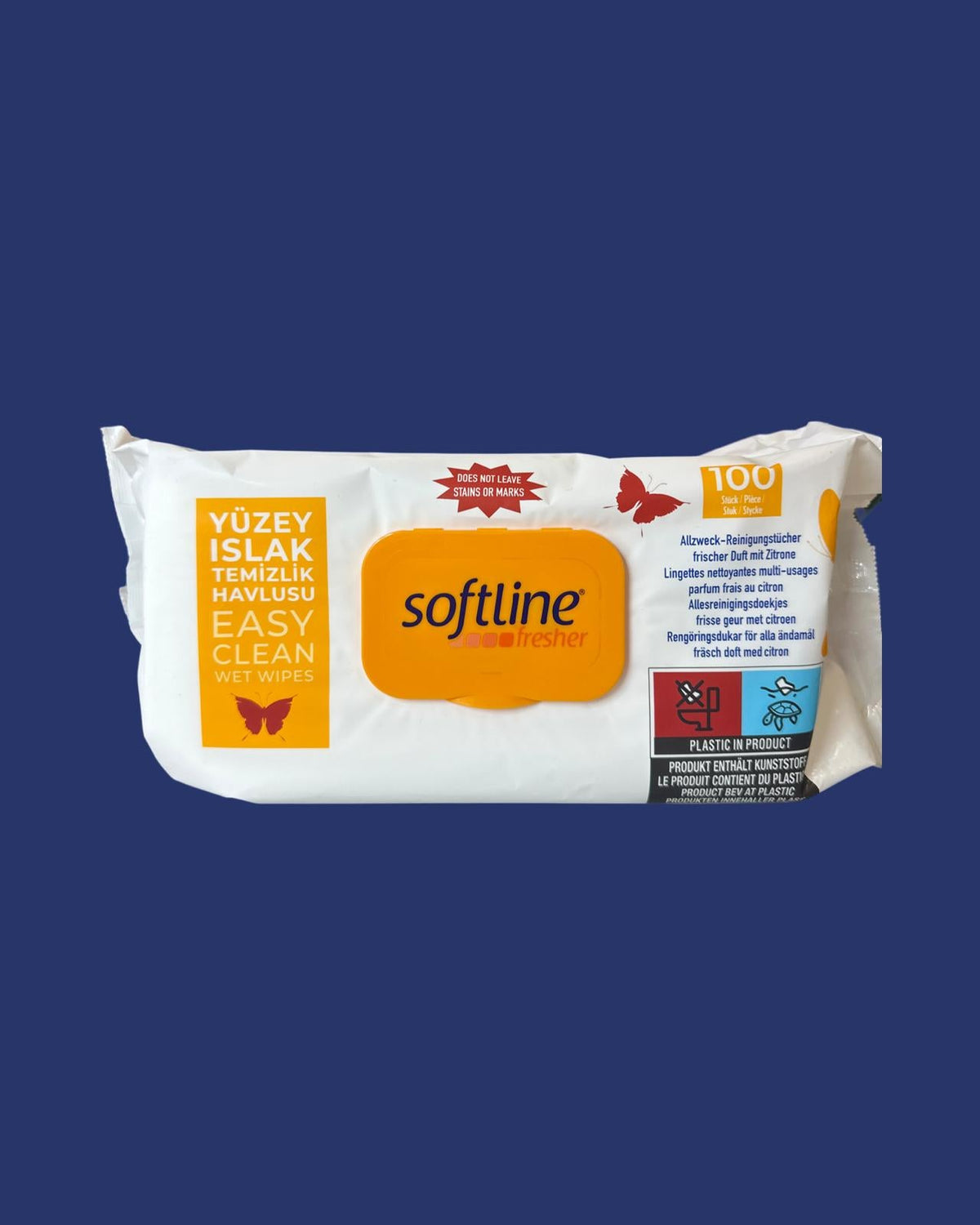 Yüzey Temizlik Havlusu (Limonlu) (Softline Fresher) 100'lü - onsbazaar.com