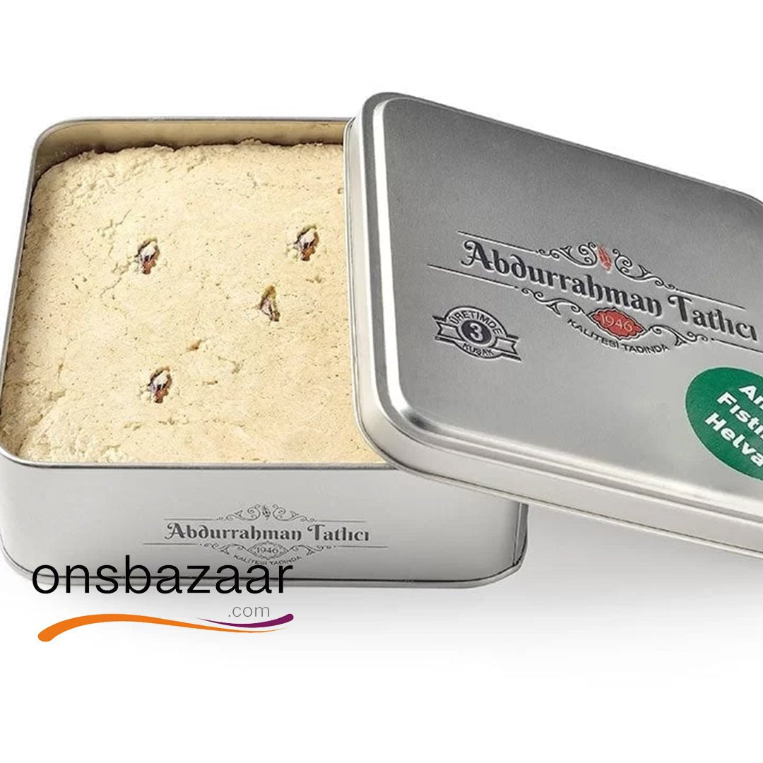 Abdurrahman Tatlıcı Antep Fıstıklı Tahin Helva 300gr - 3 Adet - onsbazaar.com