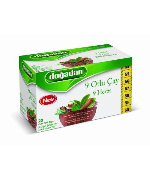 Doğadan 9 Otlu Çay - 20 Poşet - onsbazaar.com 500