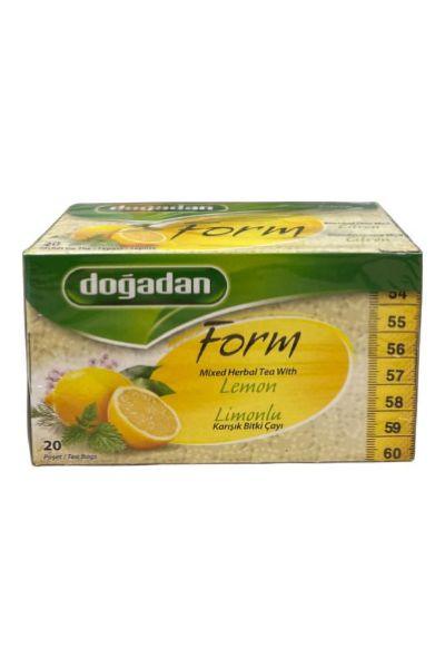 Doğadan Form Karışık Bitki Çayı -Limonlu 20 Poşet - onsbazaar.com