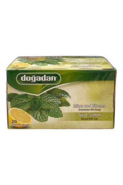 Doğadan Karışık Bitki Çayı -Nane & Limon 20 Poşet - onsbazaar.com 400