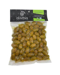 Doğal Yeşil Zeytin (Sızma Zeytinyağında, Doğal Fermantasyonlu)| 500 g - onsbazaar.com