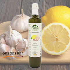 EV YAPIMI Limon Sarımsak Kürü 500ml - onsbazaar.com