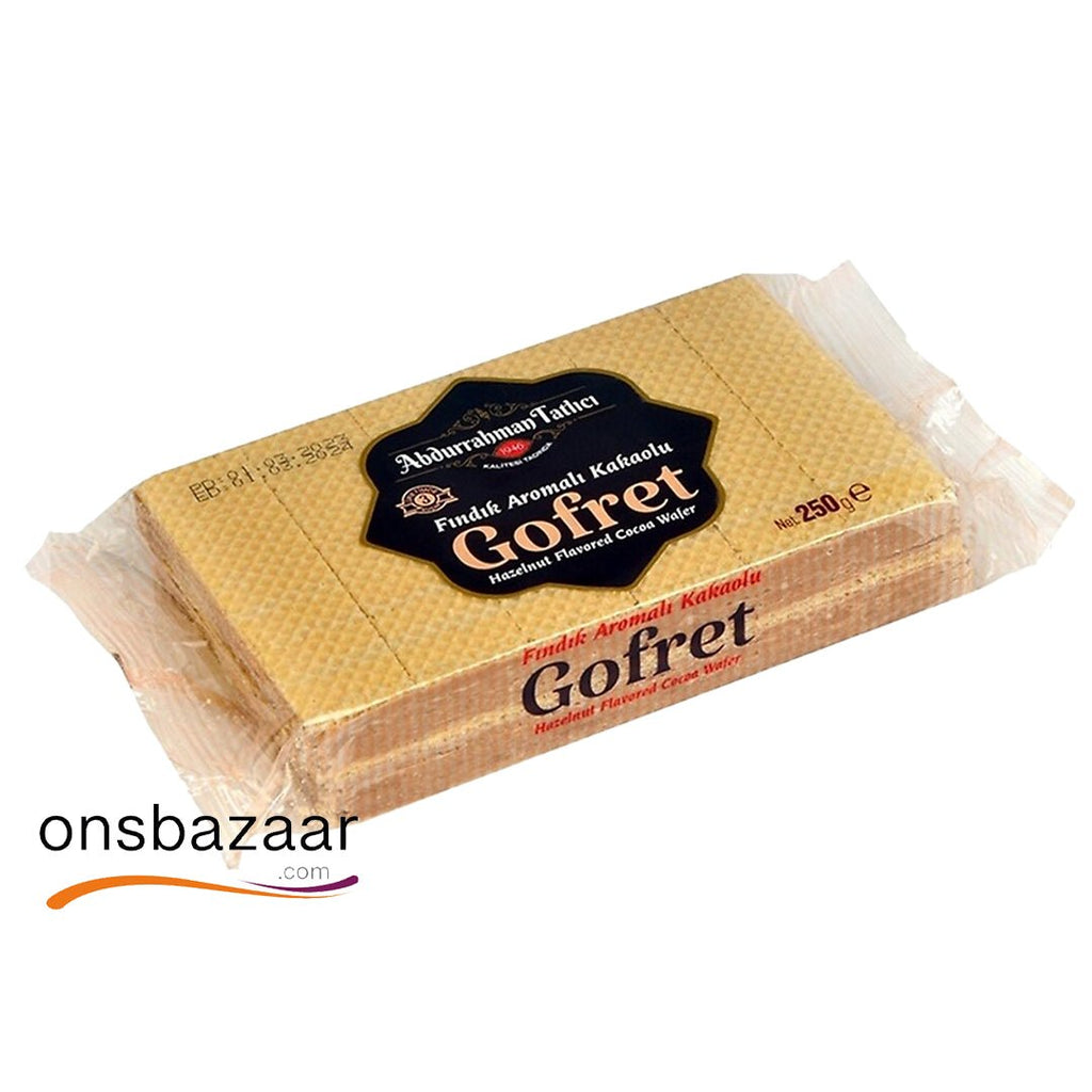 Fındık Aromalı Gofret 250 gr - onsbazaar.com