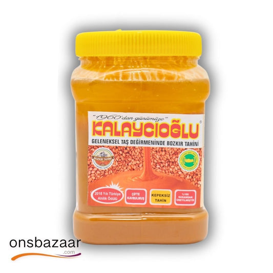 Kalaycıoğlu Bozkır Tahini (Kepeksiz) (Geleneksel Taş Değirmende, Çifte Kavrulmuş) 935 g - onsbazaar.com 1080