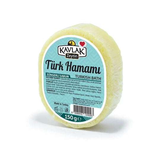 Kavlak El Yapımı Türk Hamamı Süngerli Sabun 150g - onsbazaar.com 1080