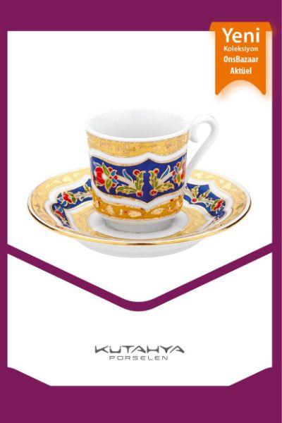 Kütahya Porselen (3880) Kahve Takımı 6'lı Set - onsbazaar.com