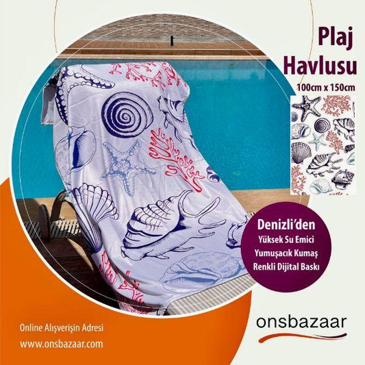 Plaj Havlusu-2, 100cmx150cm - onsbazaar.com 600