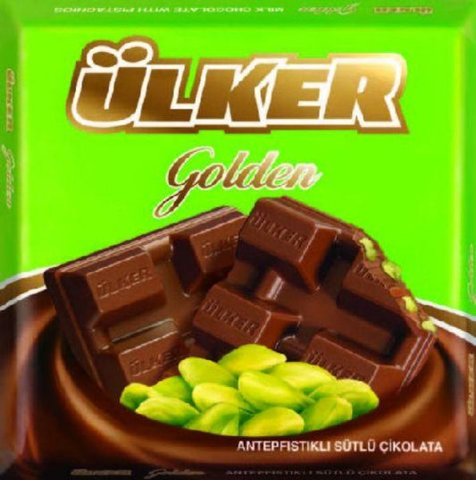 Ülker Antep Fıstıklı Kare Çikolata 65g - onsbazaar.com 596