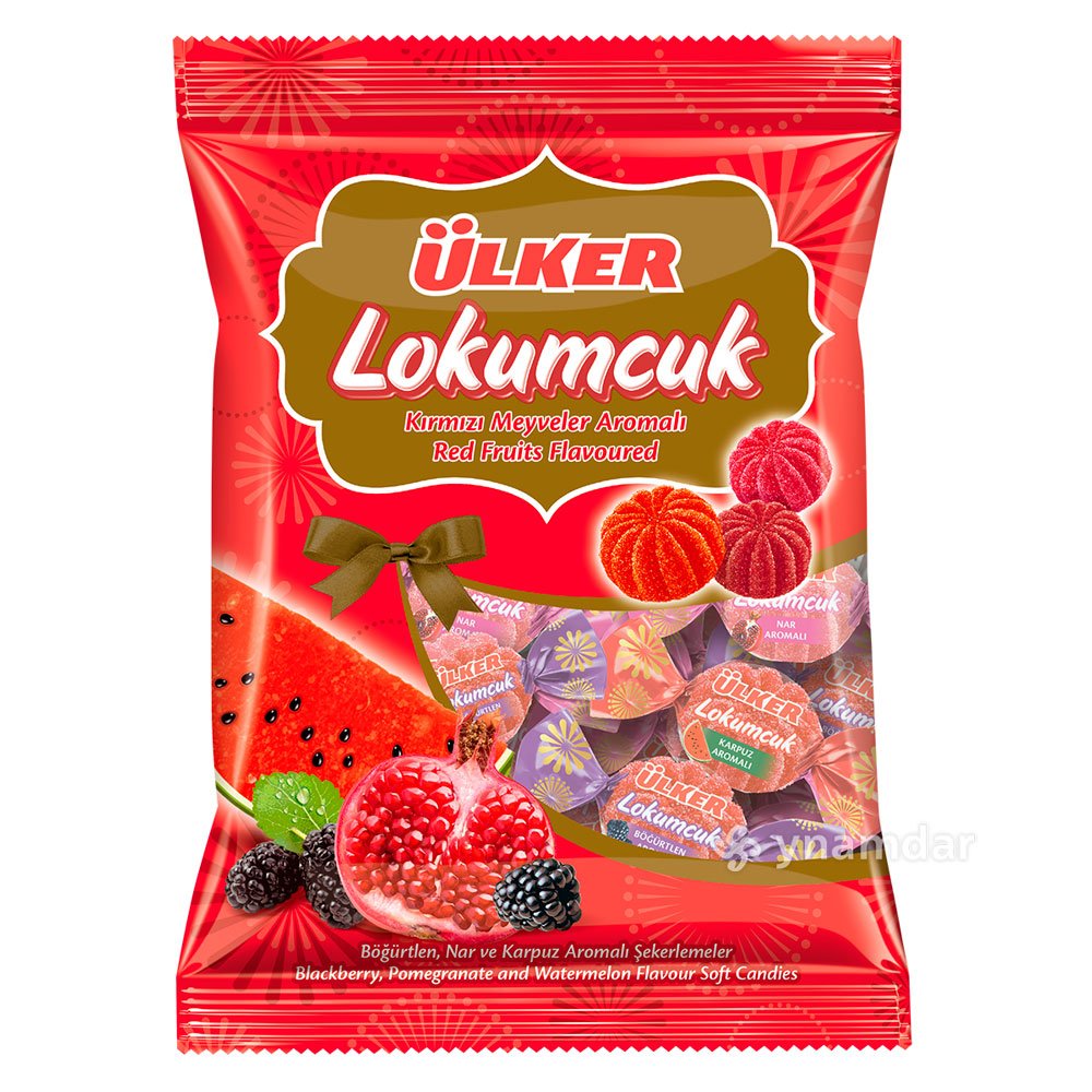 Ülker Karışık Meyve Aromalı Lokumcuk 350g - onsbazaar.com